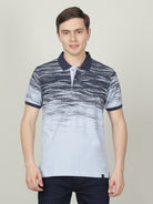 Crocodile Blue Slim Fit T-shirt