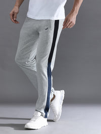 Solid Slim Fit Grey Track Pant