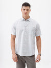 Men's Comfort Fit Checked Shirts Light Blue
