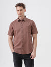 Linen Blend Shirt Brown