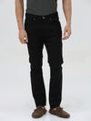 Men Slim Fit Casual Denim Black