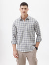Men's Comfort Fit Checked Shirts Blue