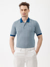 Gridluxe Polo T-Shirt In Dark Teal