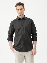 Melange Pin Striped Shirt