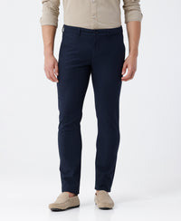 Trouser Navy Slim Fit Solid