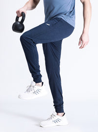 Solid Classic Fit Navy Joggers
