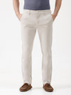 Subtle Textured Soft Finish Stretch Trouser