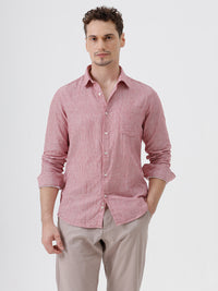 Sandwitch Cloth Striped Shirt