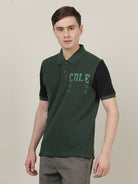 Crocodile Men Contrast Casual T-Shirt