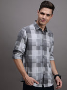 Engineered Checks Shirt