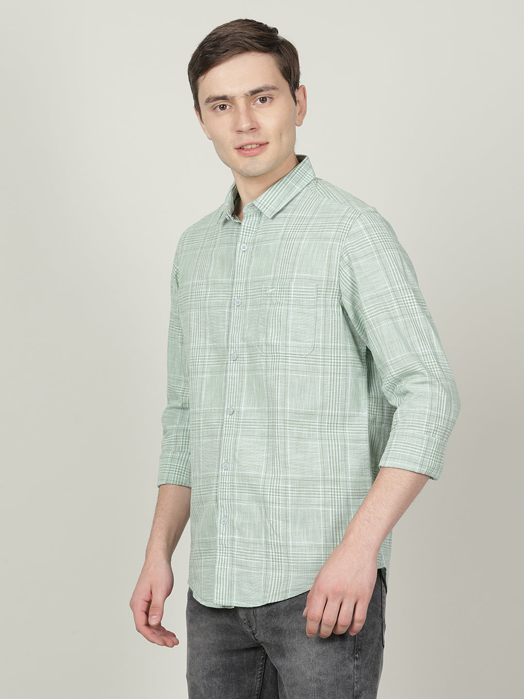 Crocodile Men's Full Sleeve Comfort Fit Shirt Online