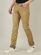 Crocodile Men Khaki Slim Fit Jean