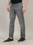 Crocodile Men Grey Slim Fit Jean