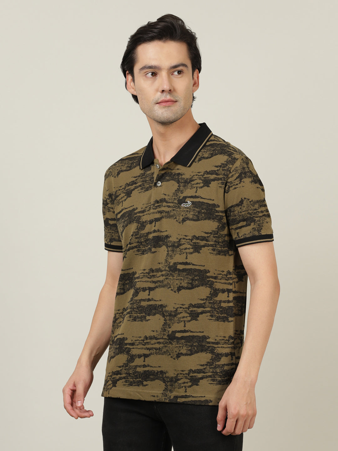 Crocodile Men Casual Slim Fit T-Shirt