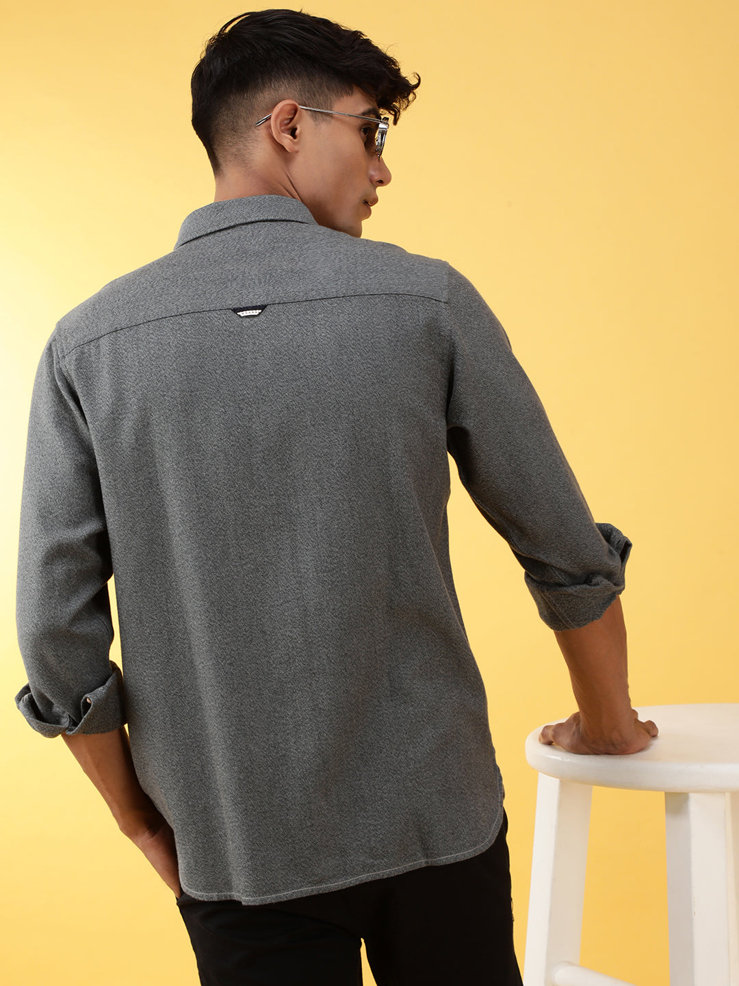 Crocodile Grindle Plain Shirt