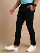 TEXTURED SLUB FABRIC TROUSER