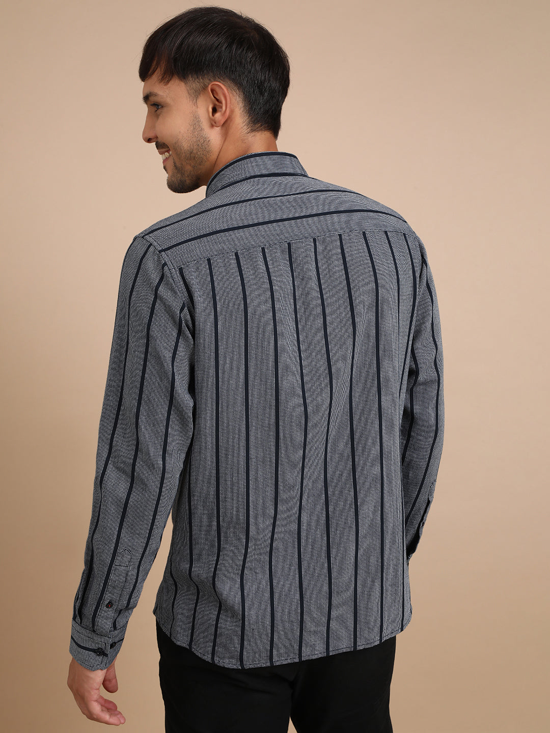 Structured Stripe Shirt