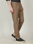 Crocodile Brown Trim Fit Trouser