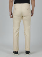 Crocodile Slim Fit Beige Trouser for Men