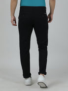 Crocodile Slim Fit Black Trouser for Men