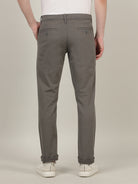 Crocodile Men Grey Slim Fit Trouser