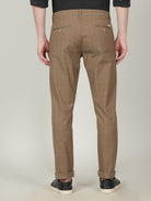 Crocodile Brown Trim Fit Trouser