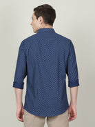 Crocodile Navy Full Sleeve Shirt