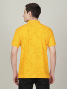 Crocodile Men's Yellow Slim Fit T-shirt