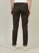 Crocodile Men Olive Slim Fit Jean