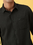 Crocodile Herringbone Mild Brushed Shirt