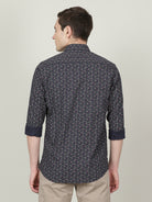 Crocodile Dark Navy Slim Fit Shirt