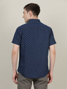 Crocodile Men AOP Casual Cotton Shirt