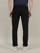 Crocodile Men Jet Black Slim Fit Jean