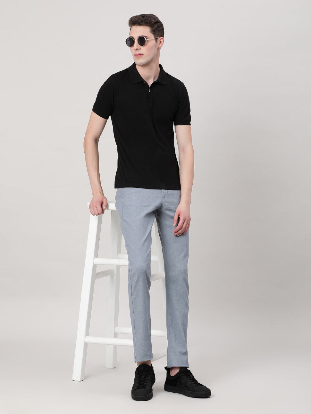 Buy vandnam fabrics Men's Slim Fit Formal Trousers  (pantaloonblack.28_Black_28) at Amazon.in