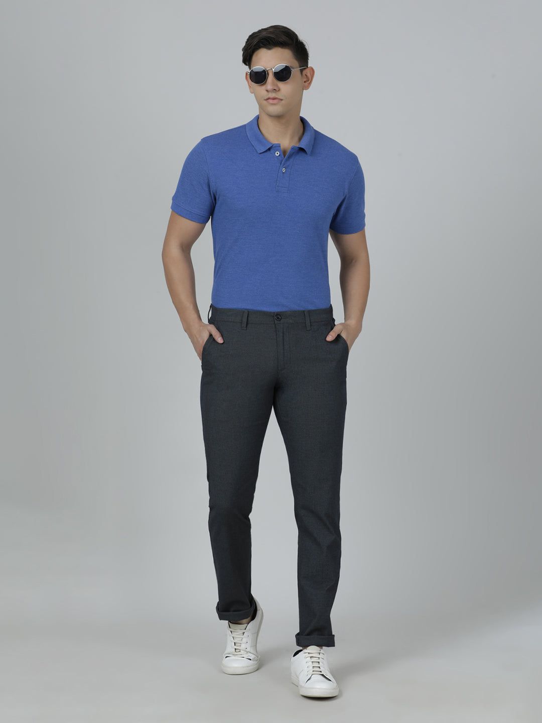 Crocodile Men's Slim Fit Casual Trouser