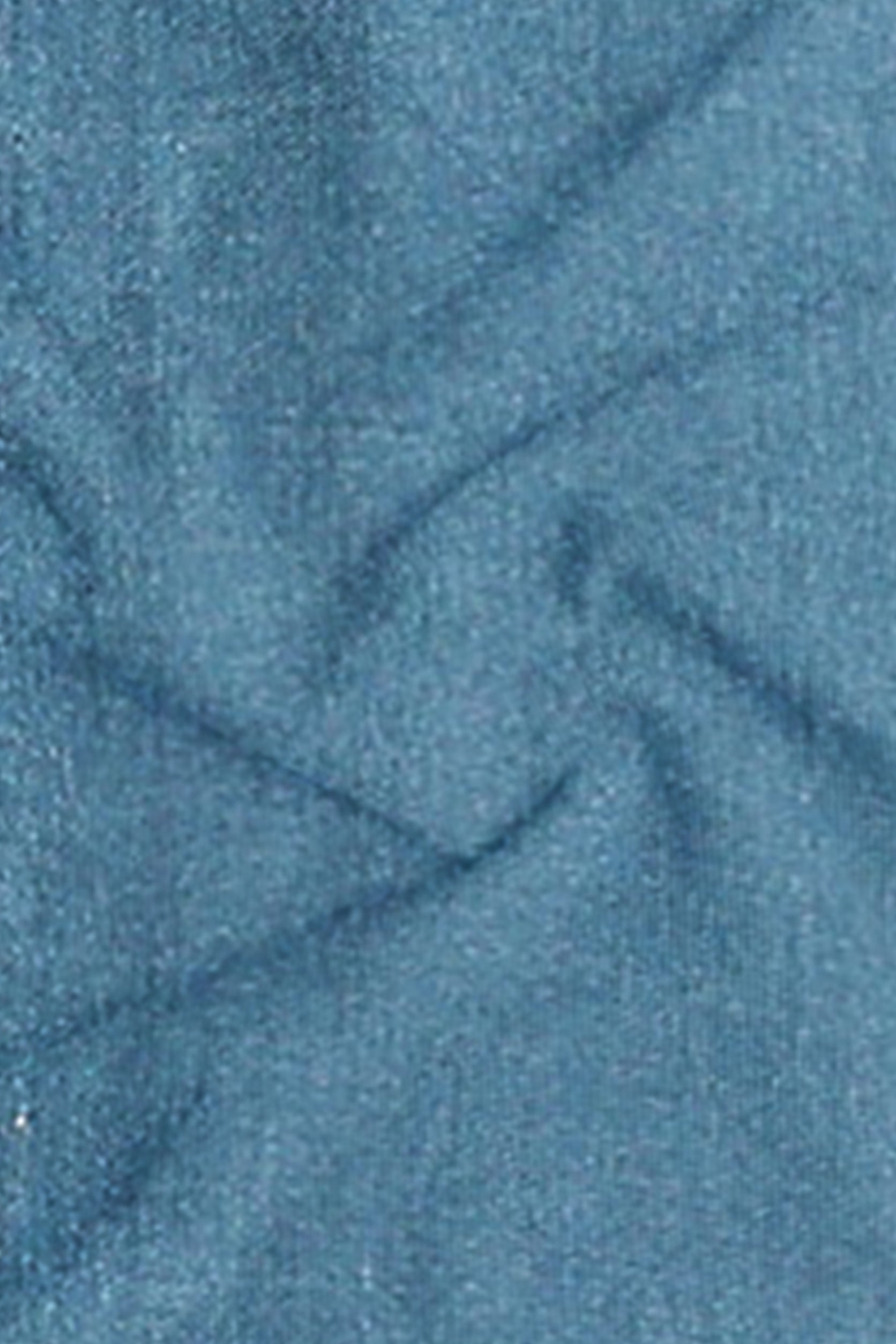 Close-up of blue fabric texture