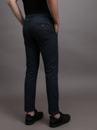 TEXTURED FABRIC TROUSER FOR MEN