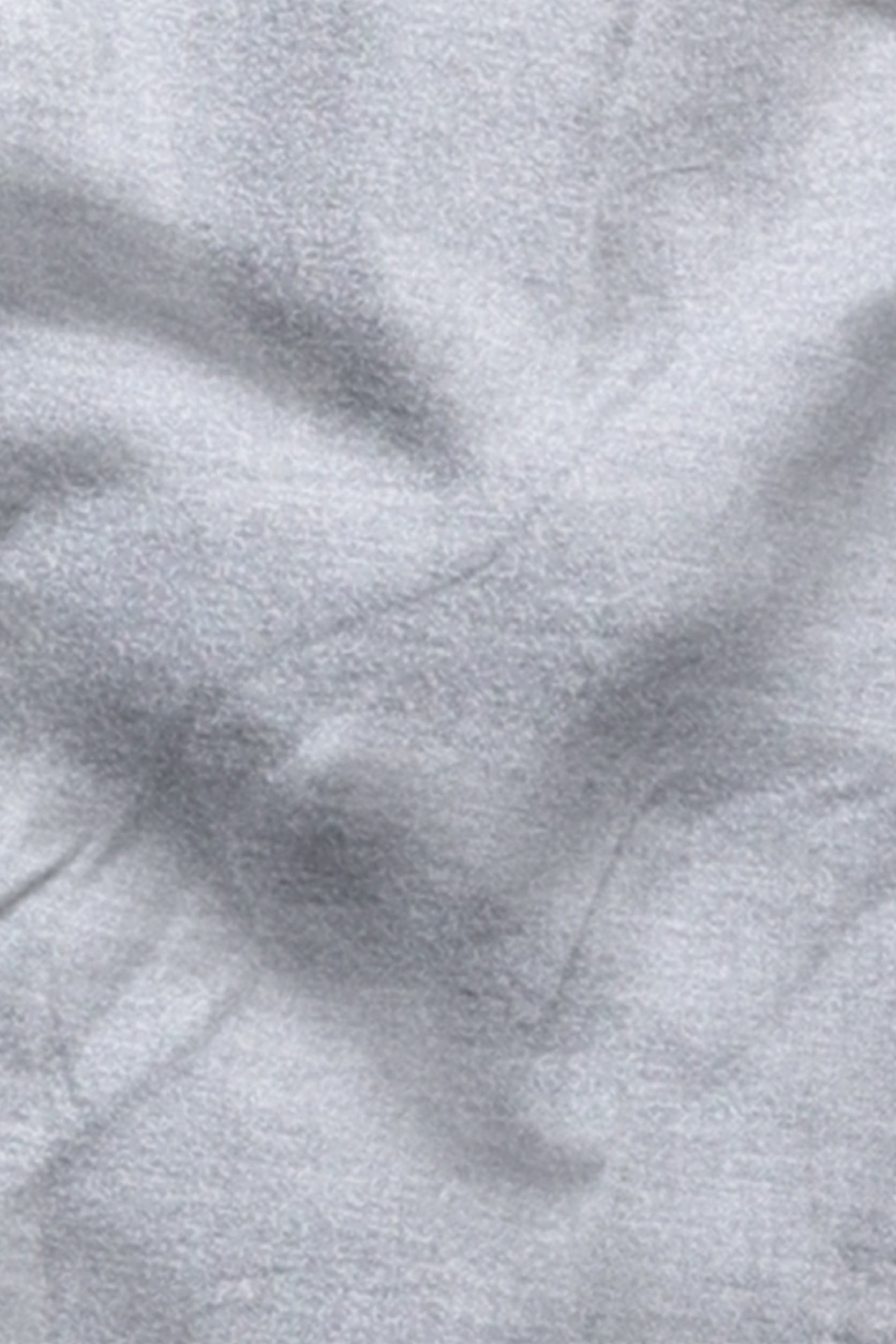 Close-up of gray fabric texture
