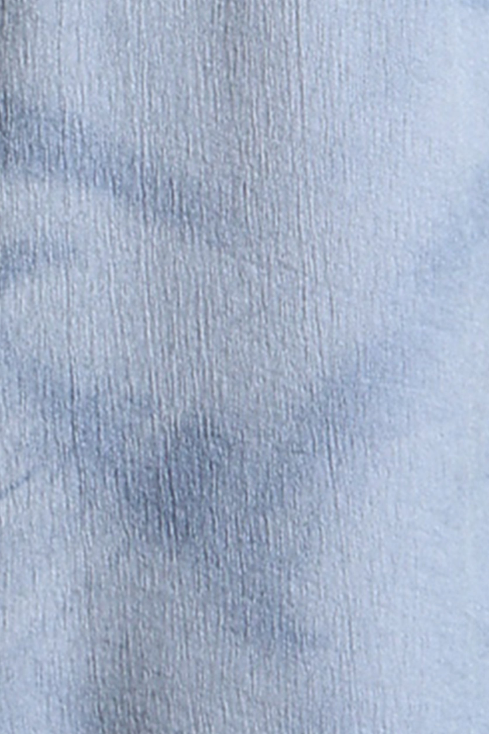 Close-up of textured blue fabric