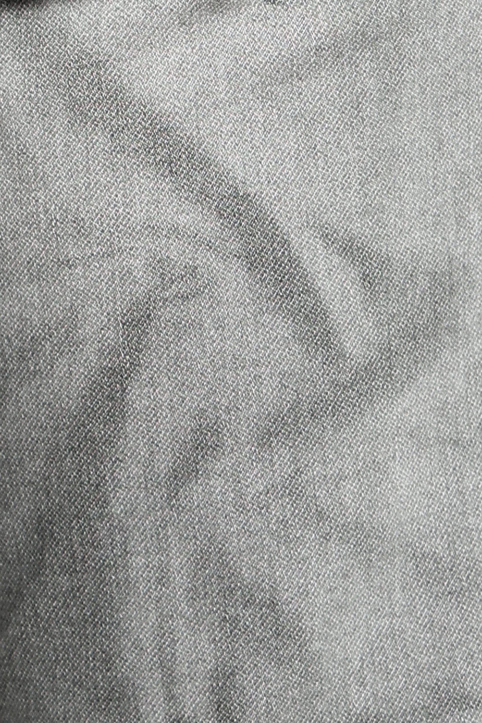 Close-up of gray fabric texture