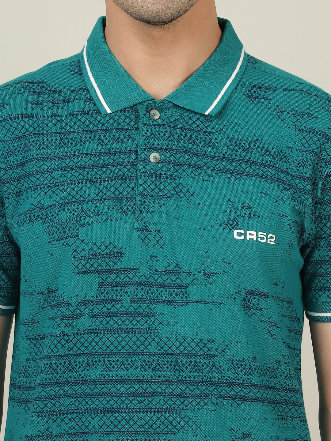 Crocodile Men's Men Printed Polo T-Shirt Online
