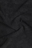 Close-up of dark gray fabric texture