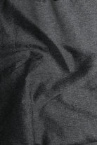 Close-up of dark gray fabric texture