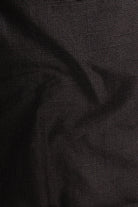 Close-up of dark gray fabric texture