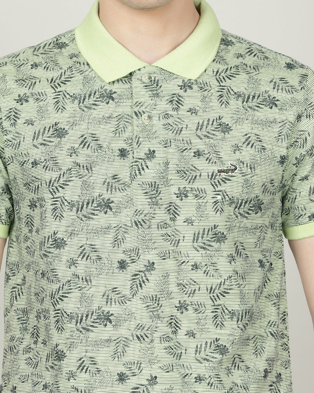 Crocodile Men's Green Polo T-Shirt Online