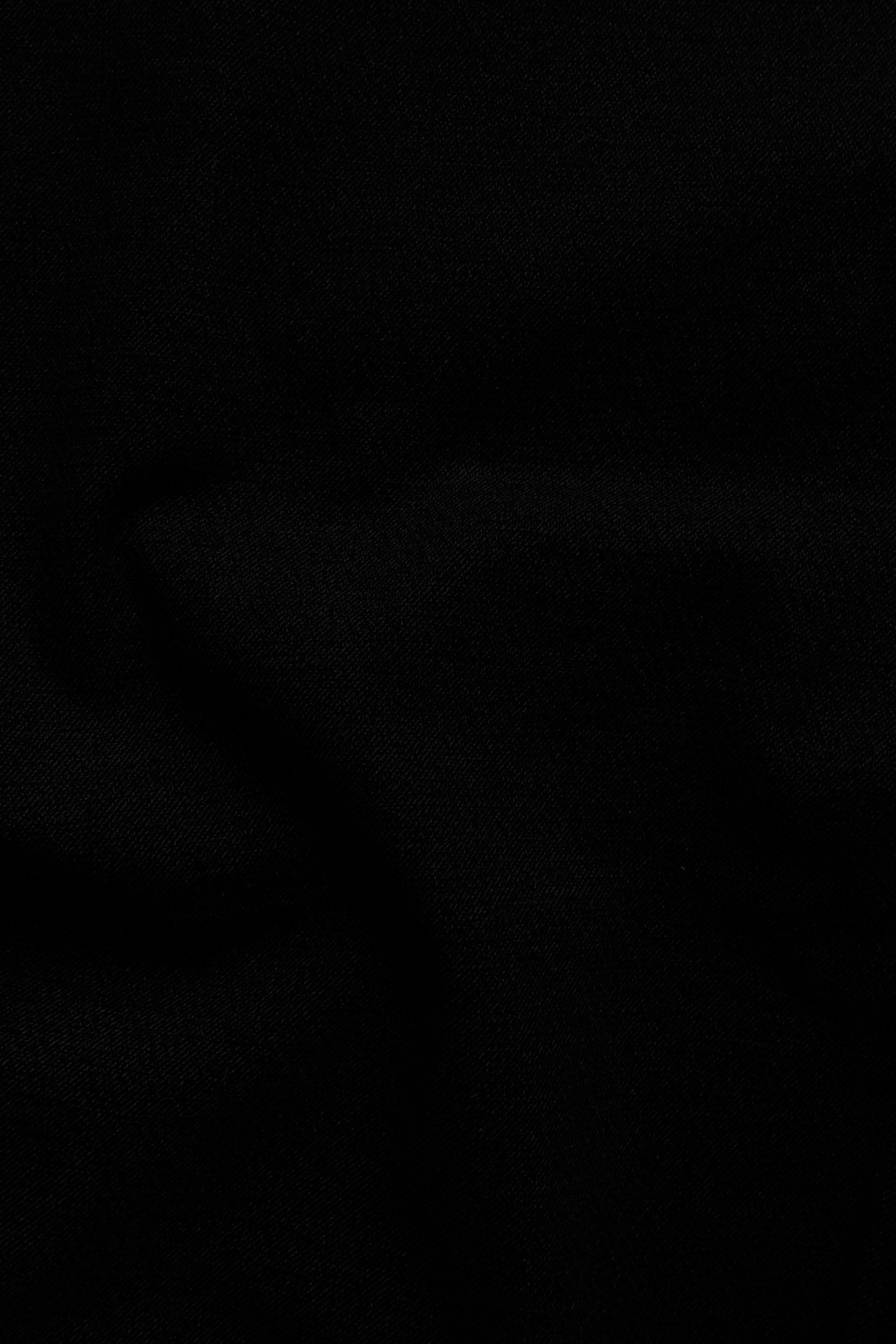 Solid black color swatch