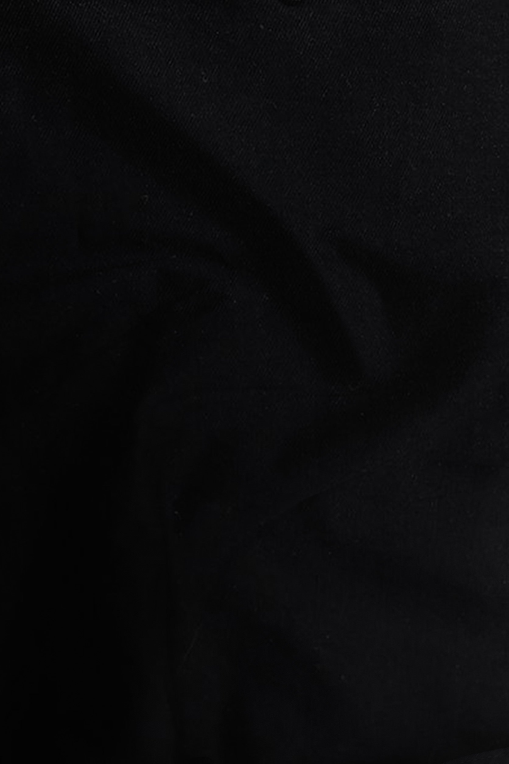 Solid black color swatch