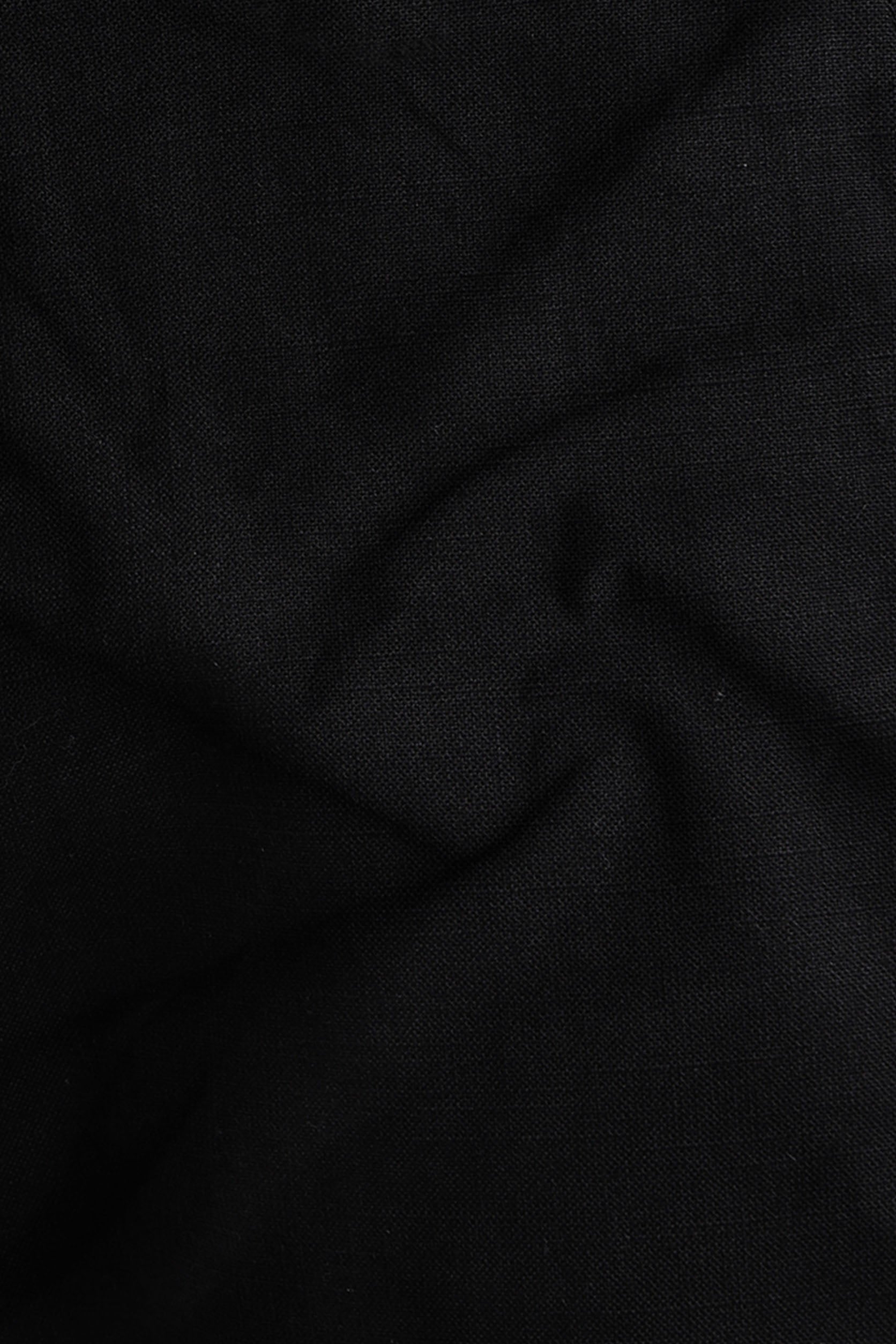 Close-up of black fabric texture