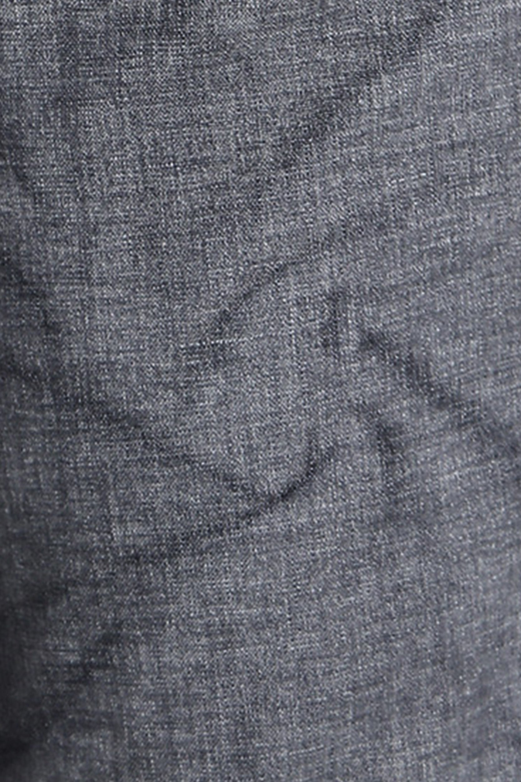 Close-up of gray fabric texture