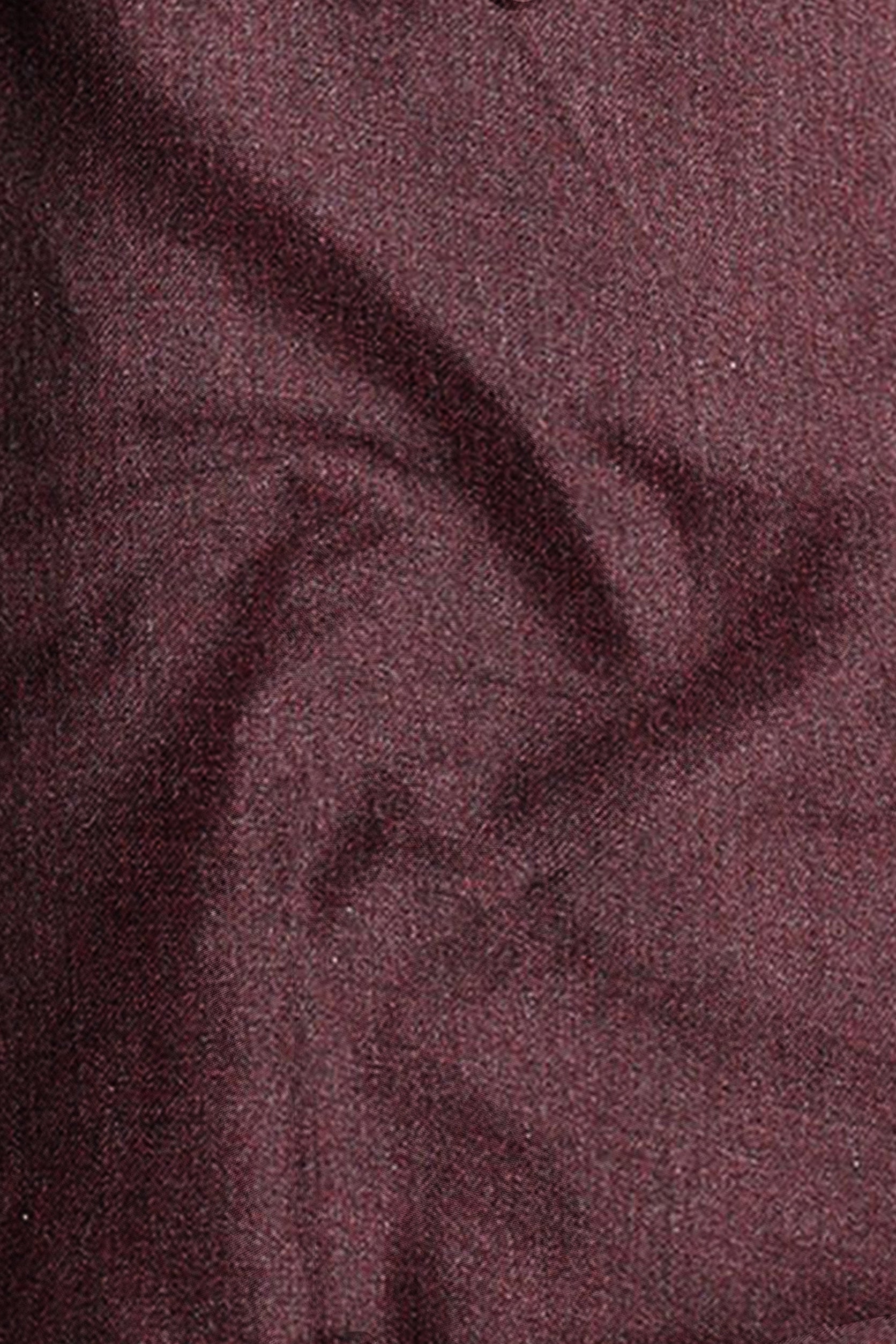 Close-up of textured purple fabric